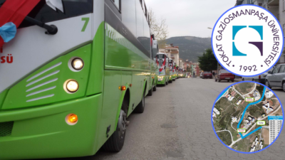 Tokat Gaziosmanpaşa Üniversitesi’nden Öğrencilere Ücretsiz Taşıma Hizmeti