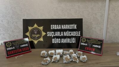 Erbaa’da Flaş Uyuşturucu Operasyonu: Eroin, Sentetik Hap, Esrar!