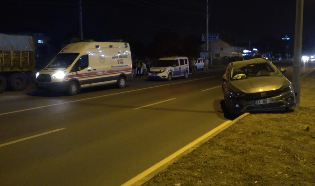 Düzce'deki trafik kazalarında 3 kişi yaralandı