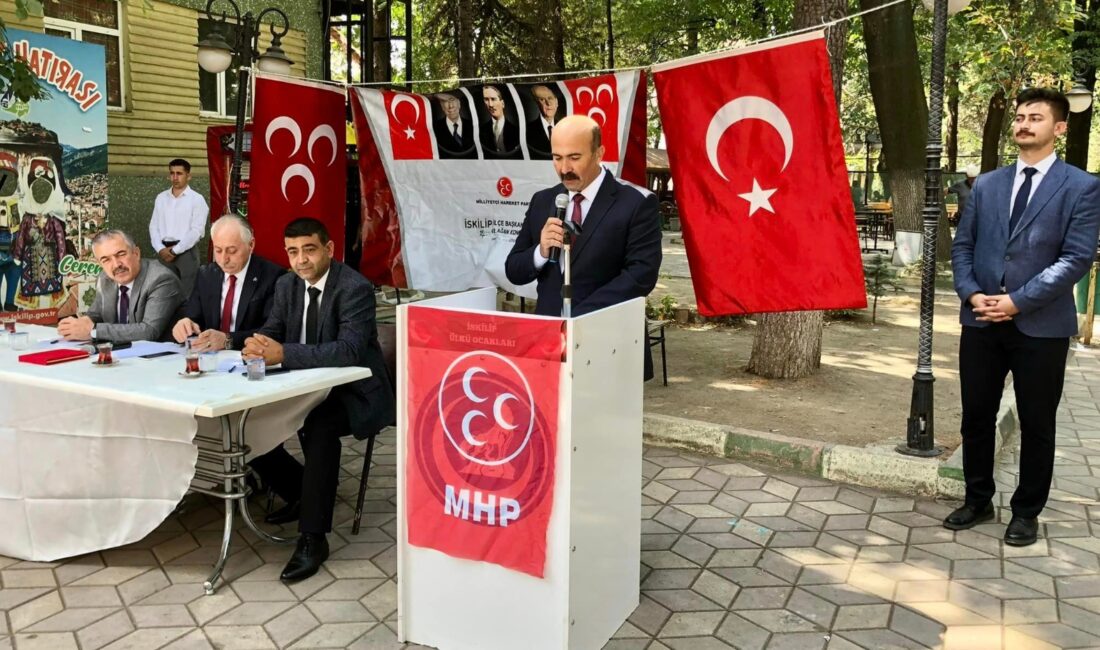 MHP İskilip İlçe Kongresi yapıldı